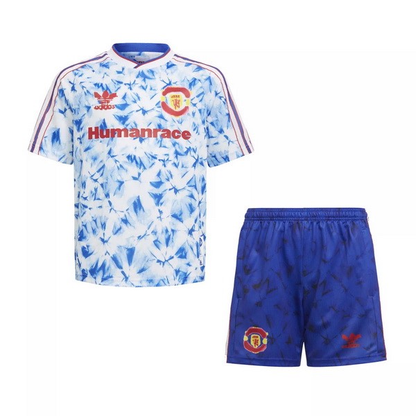 Camiseta Manchester United Human Race Niños 2020/21 Azul